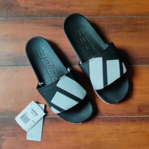 Adidas Adilette Slides (Black White)