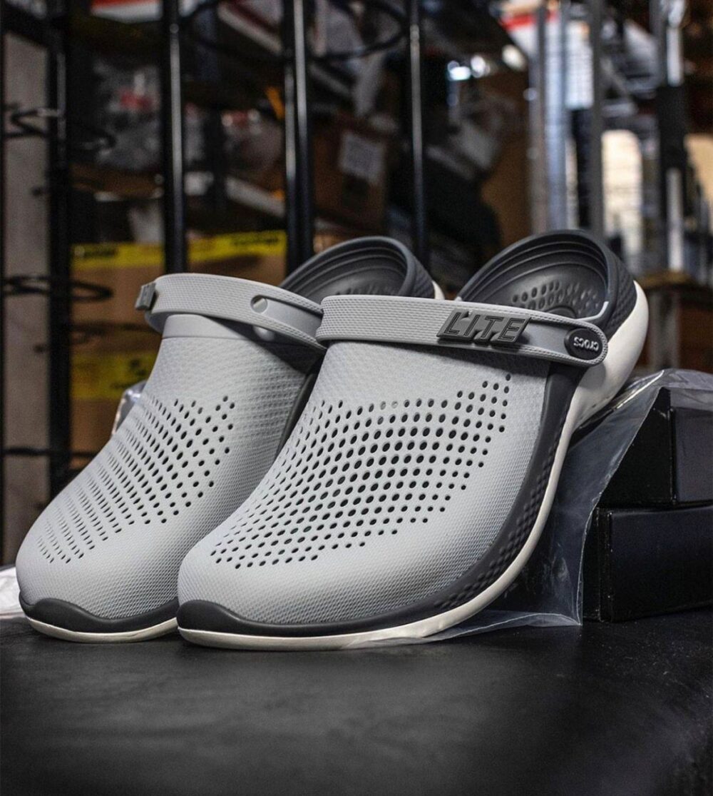 Crocs Literide 360 Clogs (Grey Silver)