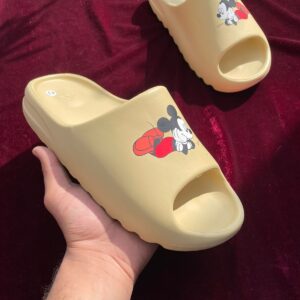 Adidas Yeezy Micky Mouse Slides (Desert Sand)