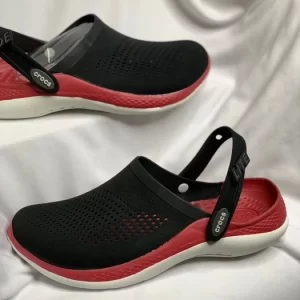 Crocs Literide 360 Clogs (Black Red)