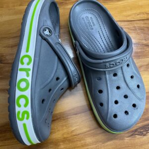 Crocs Bayaband Clogs (Grey Neon)