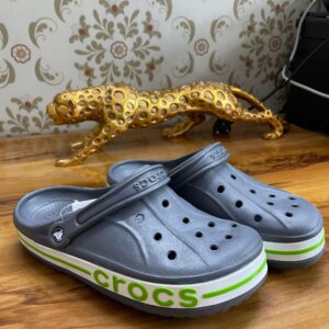 Crocs Bayaband Clogs (Grey Neon)