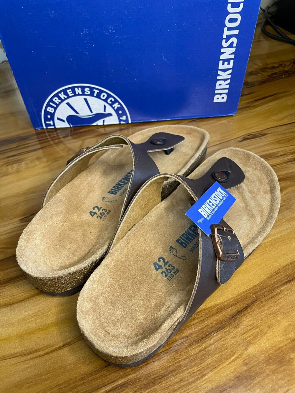 Birkenstock Gizeh Slides (Coffee) - Image 3