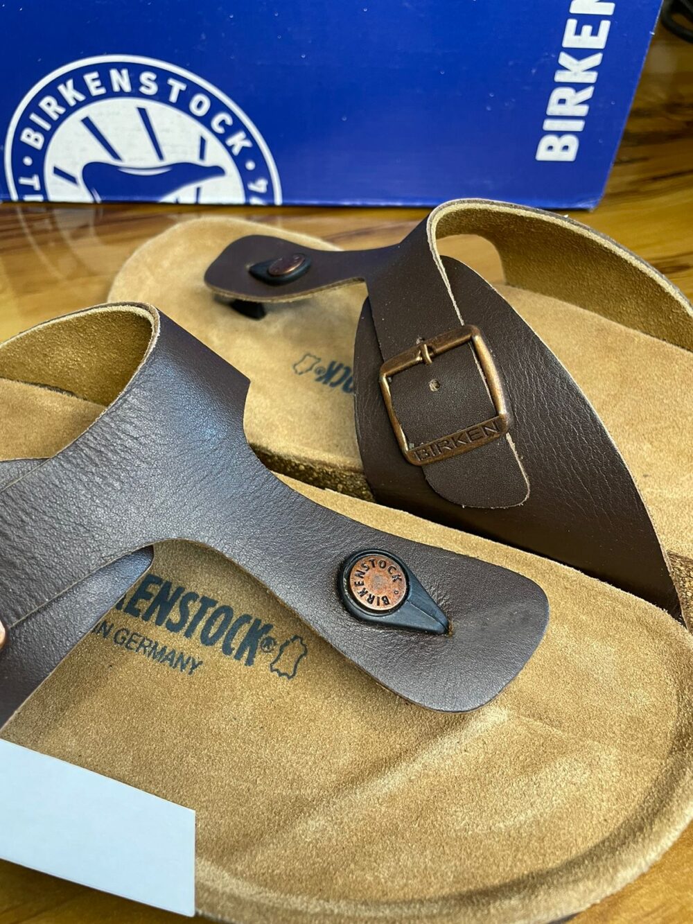 Birkenstock Gizeh Slides (Coffee) - Image 2