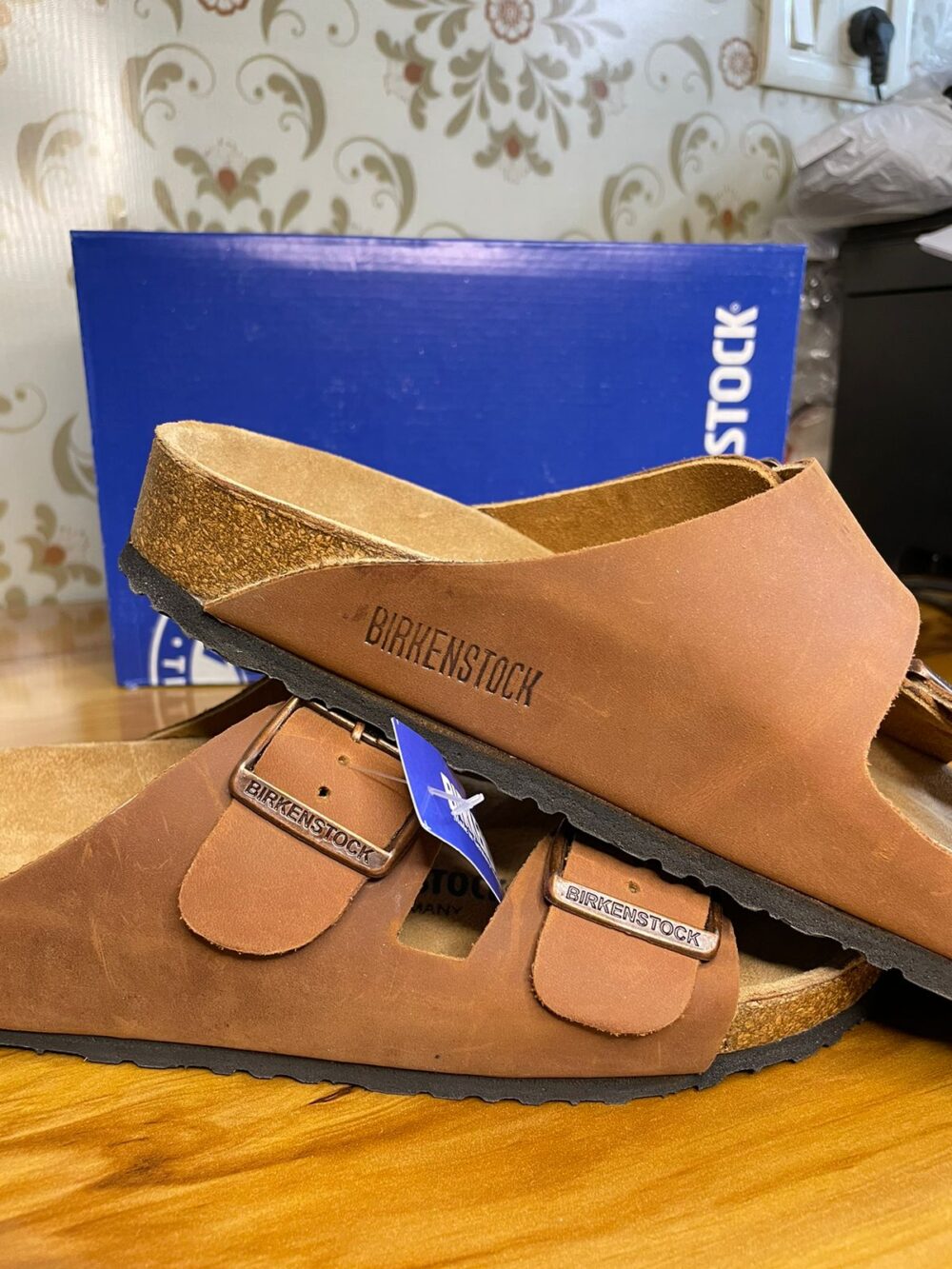 Birkenstock Arizona Slides (Brown) - Image 2