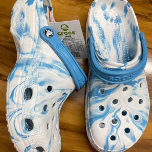 Crocs Classic Printed Clogs (Sky Blue)