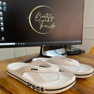 Crocs Bayaband Flip-Flops (White)