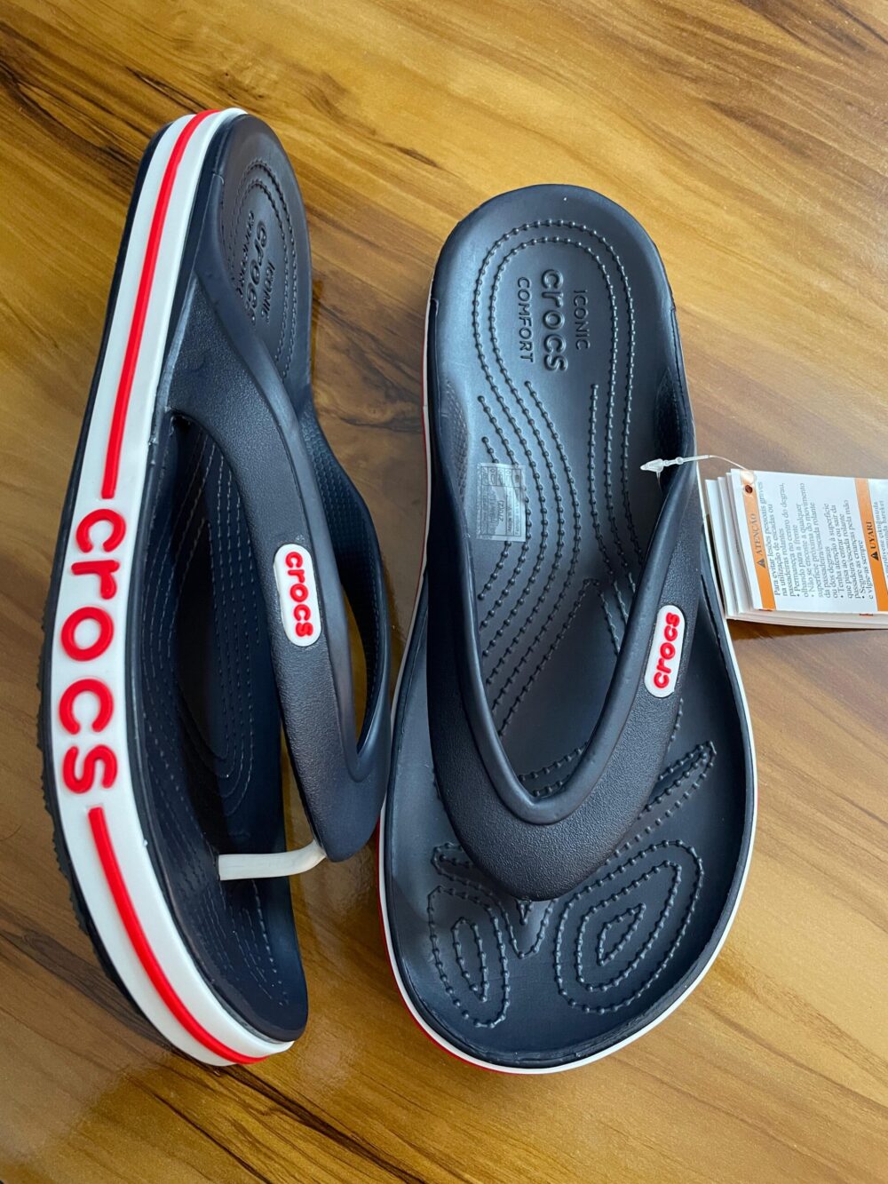 Crocs Bayaband Flip-Flops (Navy) - Image 3