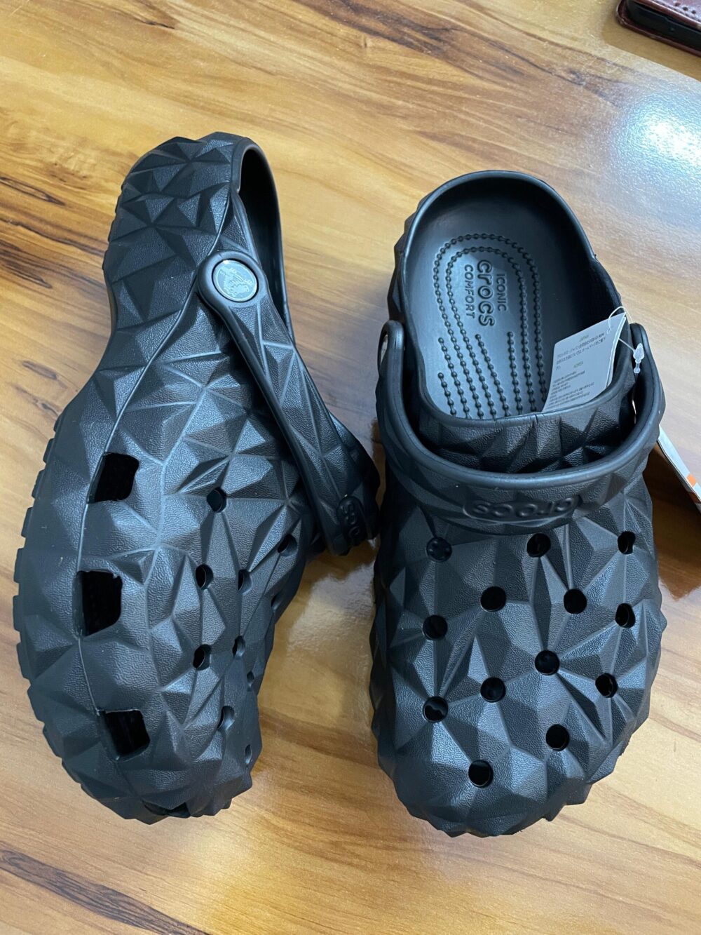 Crocs Geo Clogs (Black) - Image 2