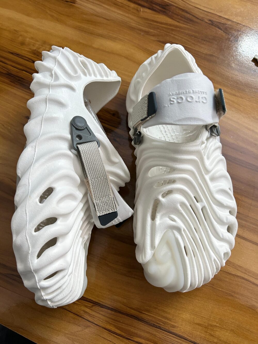 Crocs Polex Clogs (White) - Image 2