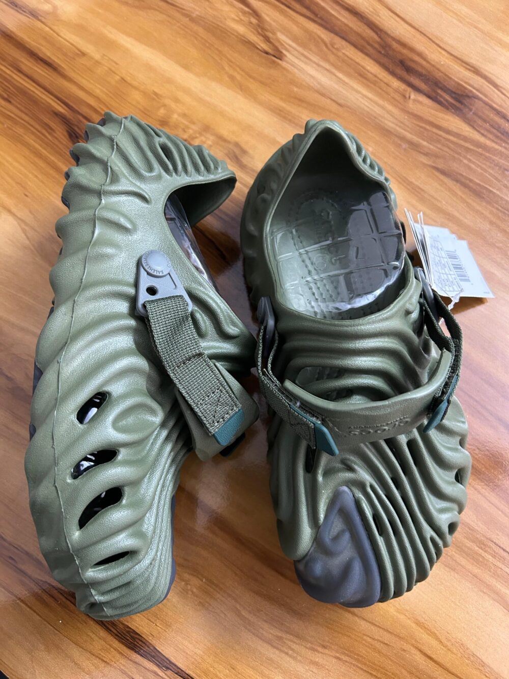 Crocs Polex Clogs (Army Green) - Image 2