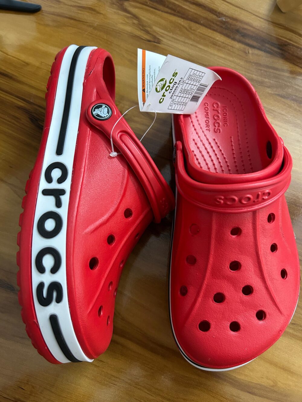 Crocs Bayaband Clogs (Red) - Image 2