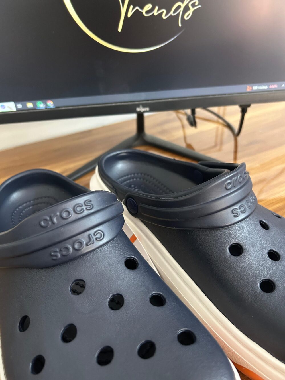 Crocs Crocband Full Force Clogs (Navy) - Image 3