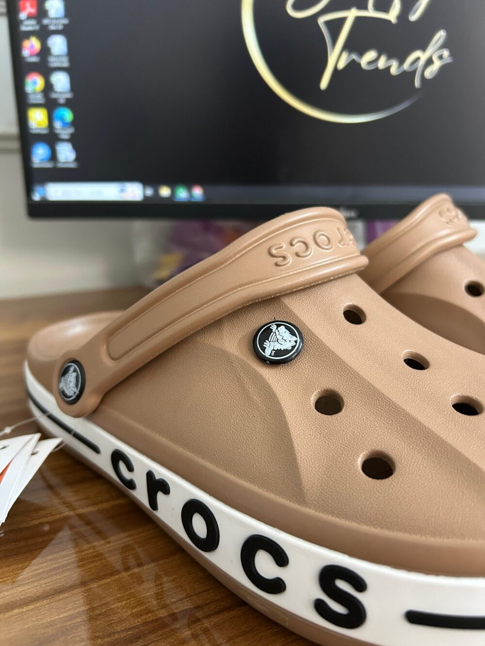 Crocs Bayaband Clogs (Brown) - Image 2