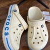Crocs Bayaband Clogs (Beige Blue) - Image 2