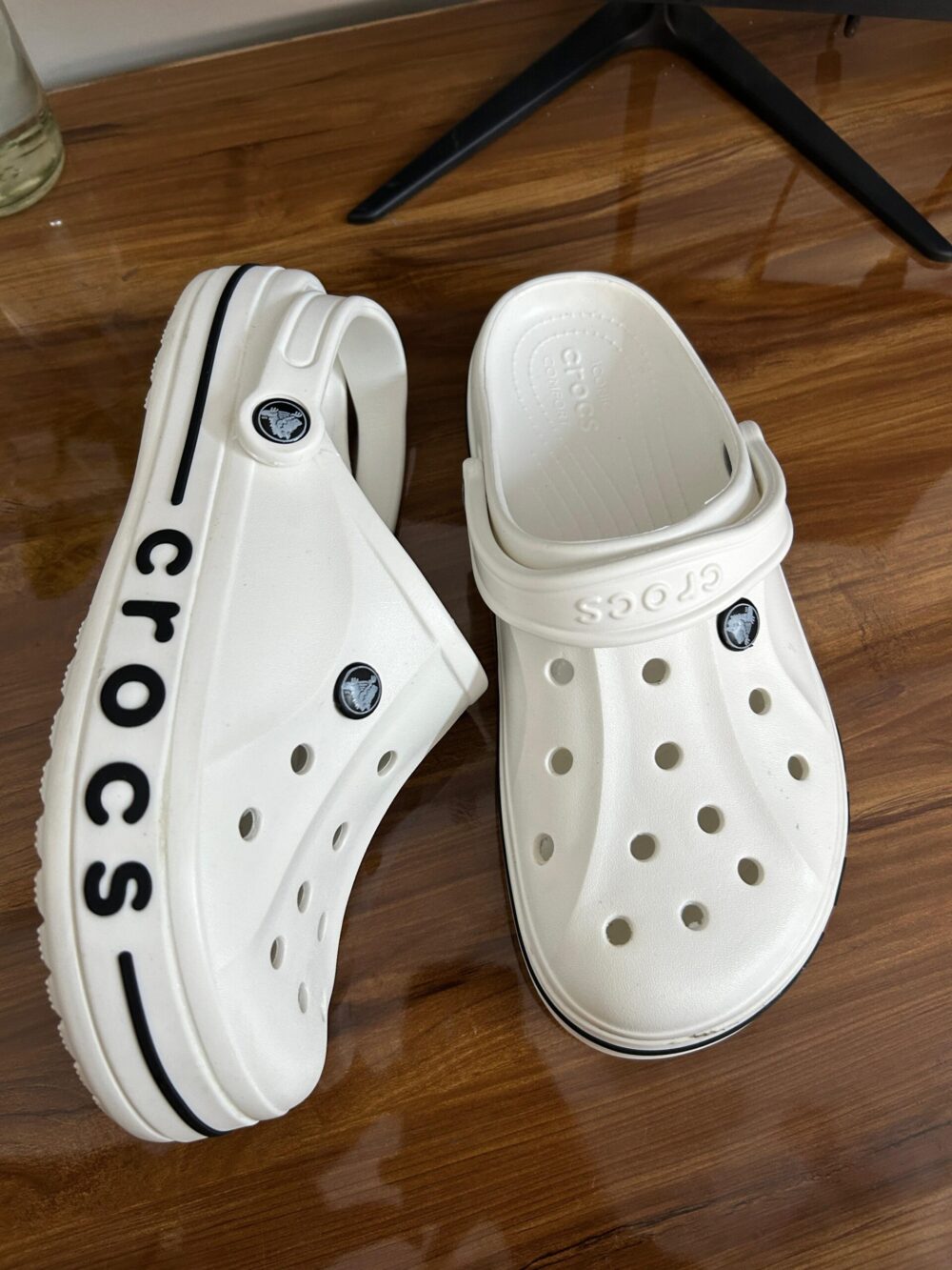 Crocs Bayaband Clogs (White) - Image 3