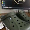 Crocs Bayaband Clogs (Army Green) - Image 2