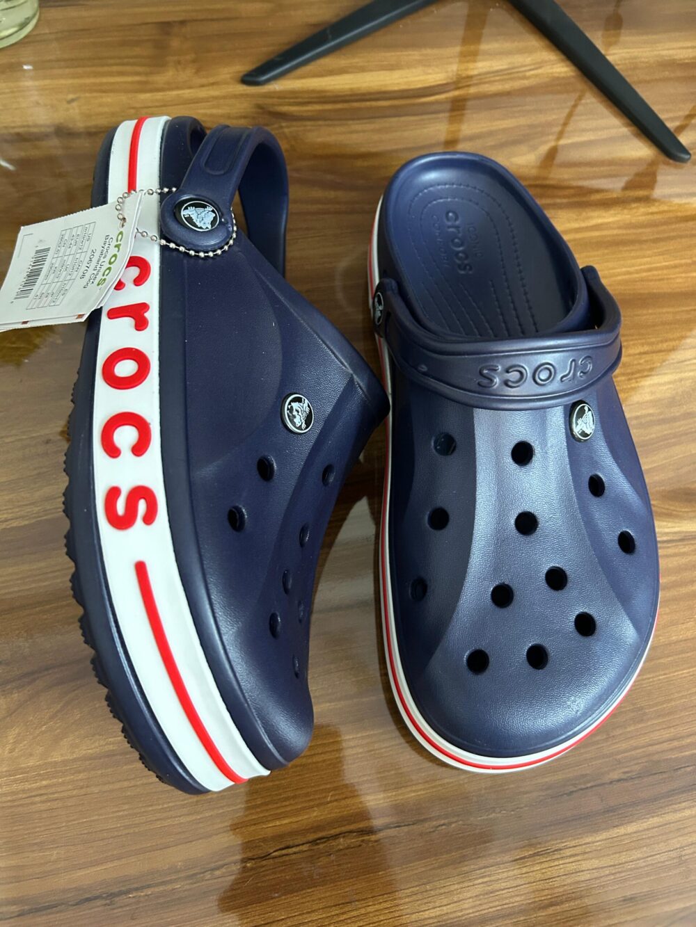 Crocs Bayaband Clogs (Navy) - Image 3
