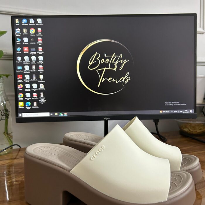 Crocs Brooklyn Women Heels (Beige Brown)