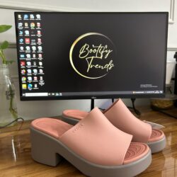 Crocs Brooklyn Women Heels (Peach)