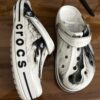 Crocs Bayaband Printed Clogs (White) - Image 2