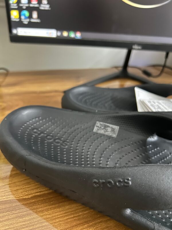 Crocs Mellow Flip Flops (Black) - Image 2
