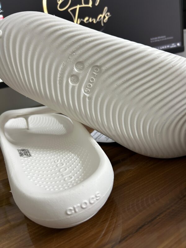 Crocs Mellow Flip Flops (White) - Image 3