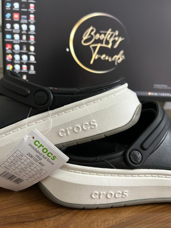 Crocs Crocband Full Force Clogs (Black) - Image 2