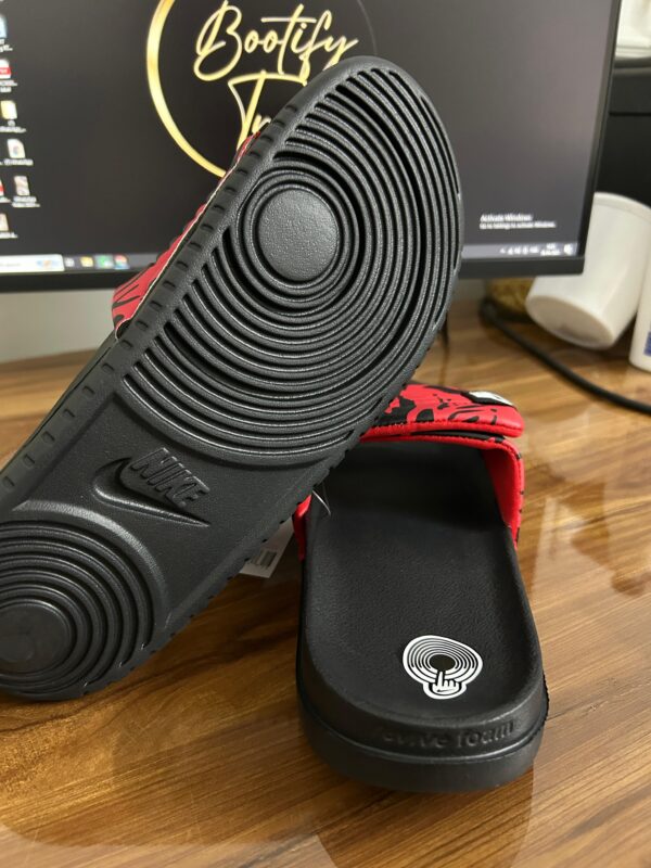 Nike Off Court Adjust Printed Slides (Red) - Image 3