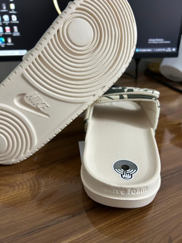 Nike Off Court Adjust Printed Slides (Beige) - Image 3