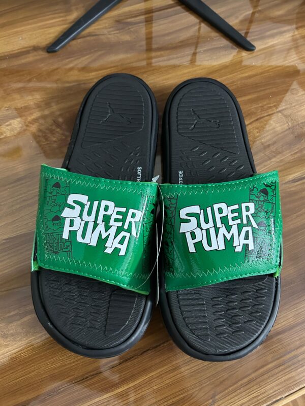 Puma SoftRide Pro 24 Super Slides (Green) - Image 3