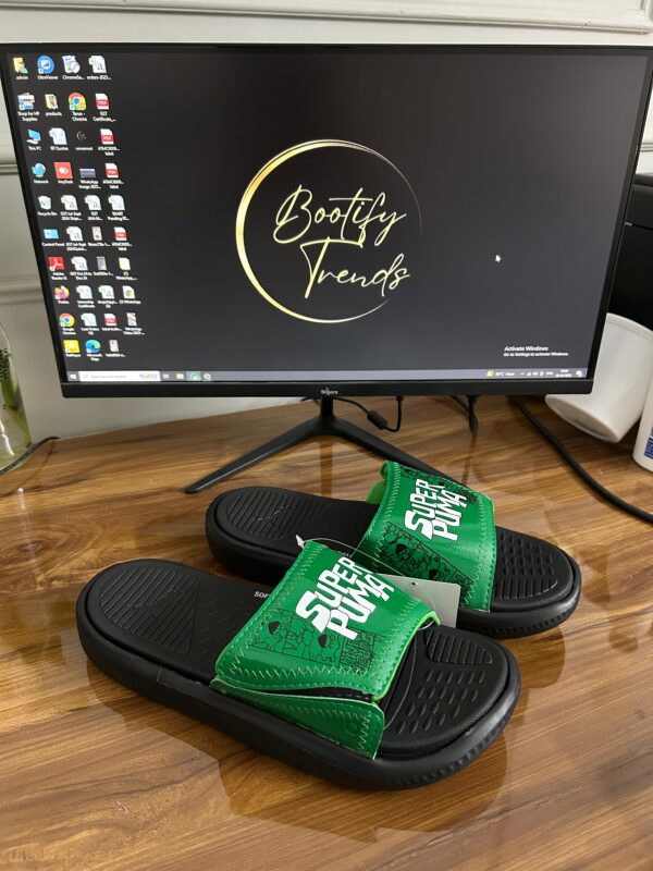 Puma SoftRide Pro 24 Super Slides (Green)