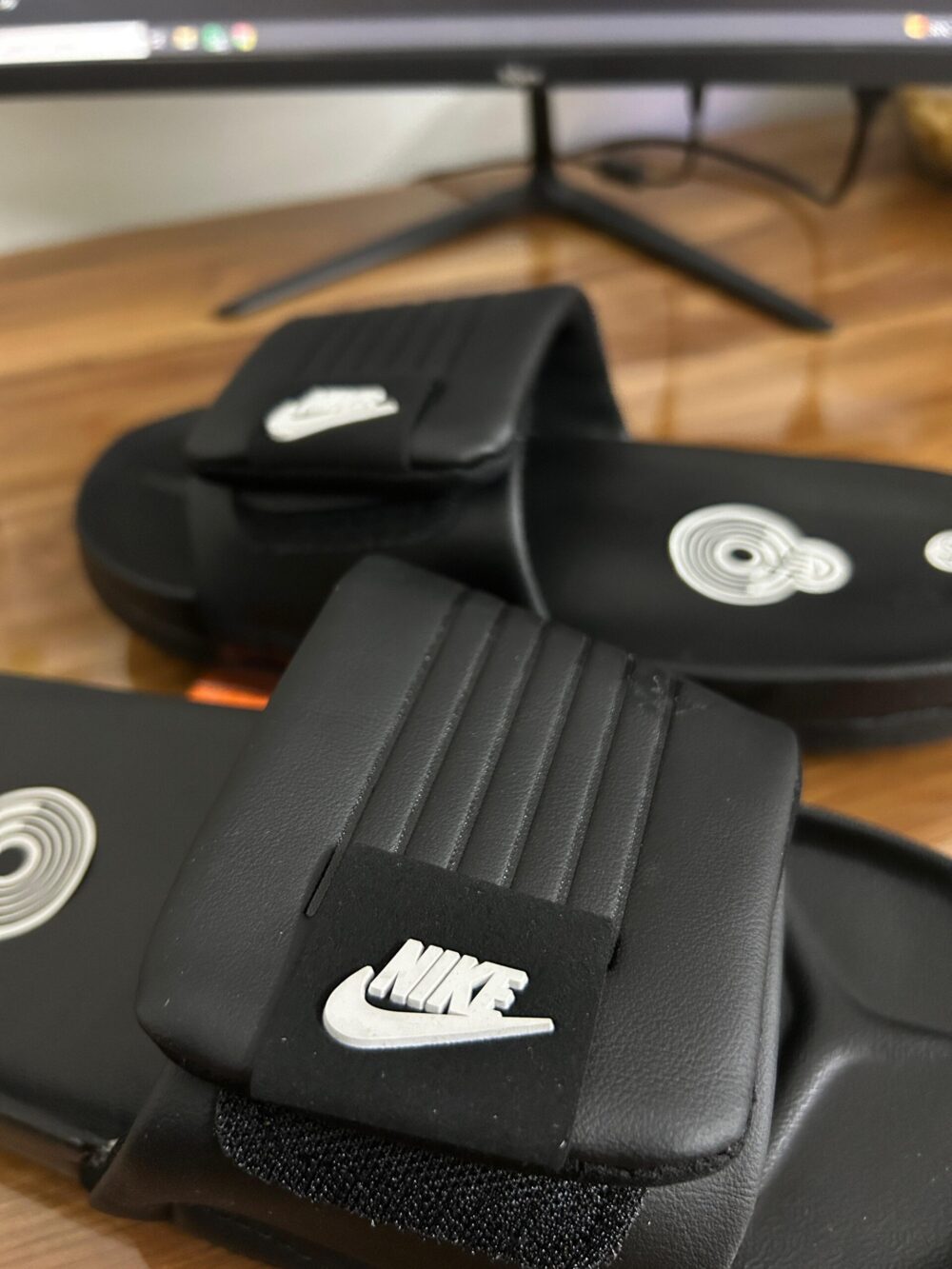 Nike Off Court Adjust Slides #1 (Black) - Image 2