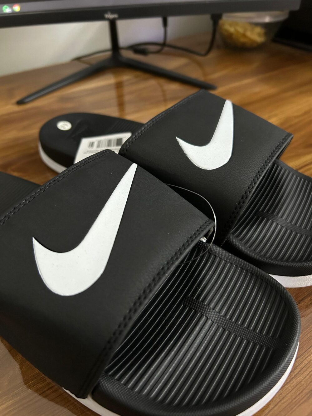 Nike Benassi Slides (Black) - Image 2