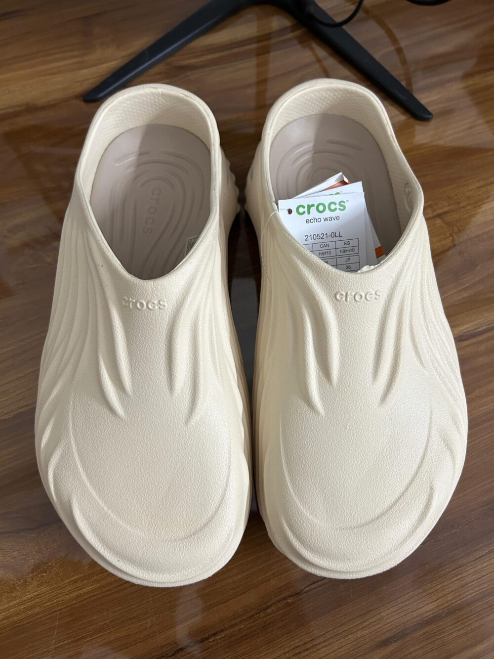 Crocs Echo Wave Clogs (Almond Tint) - Image 4
