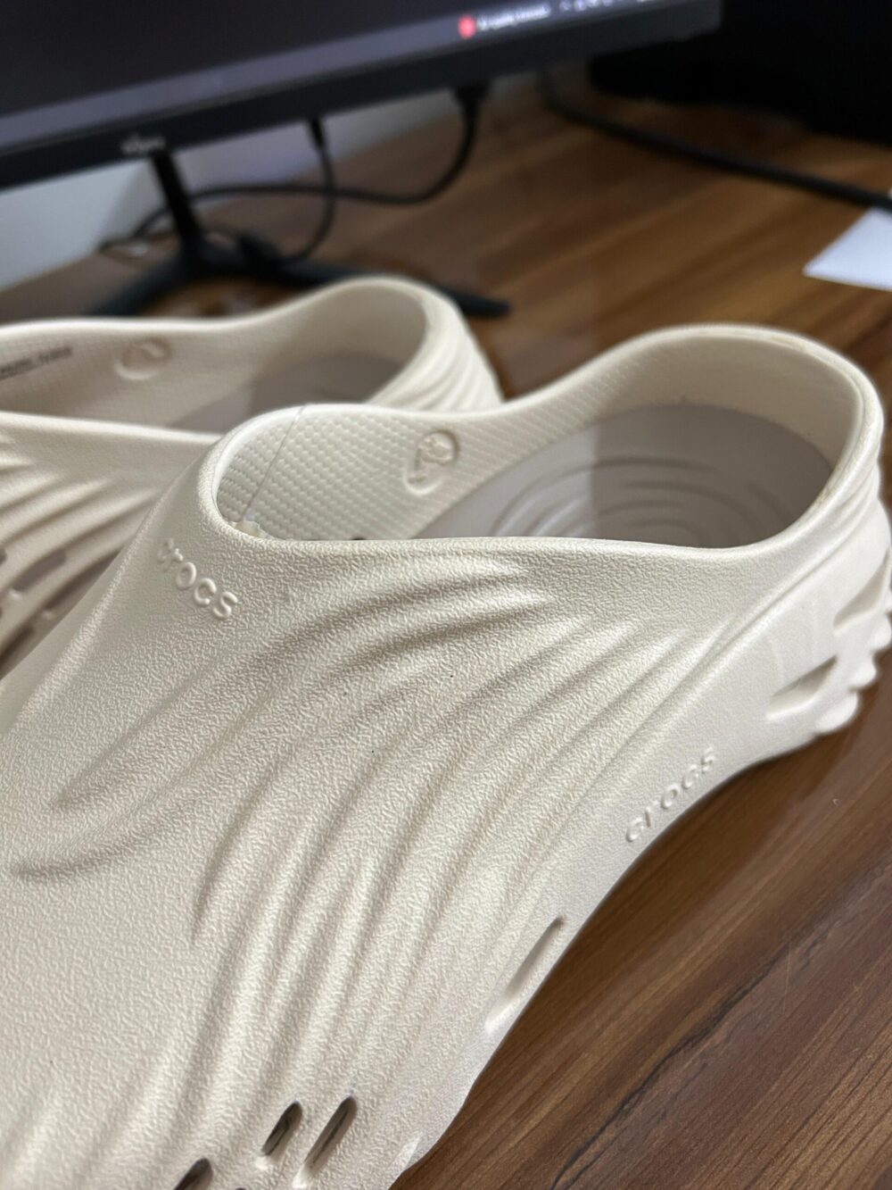 Crocs Echo Wave Clogs (Almond Tint) - Image 3
