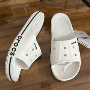 Crocs Bayaband Slides (White)