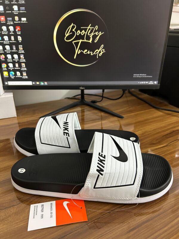 Nike Benassi JDI QS Slides (White) - Image 2