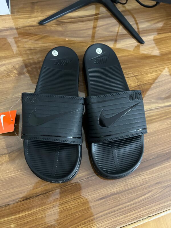 Nike Benassi JDI QS Slides (Full Black) - Image 3