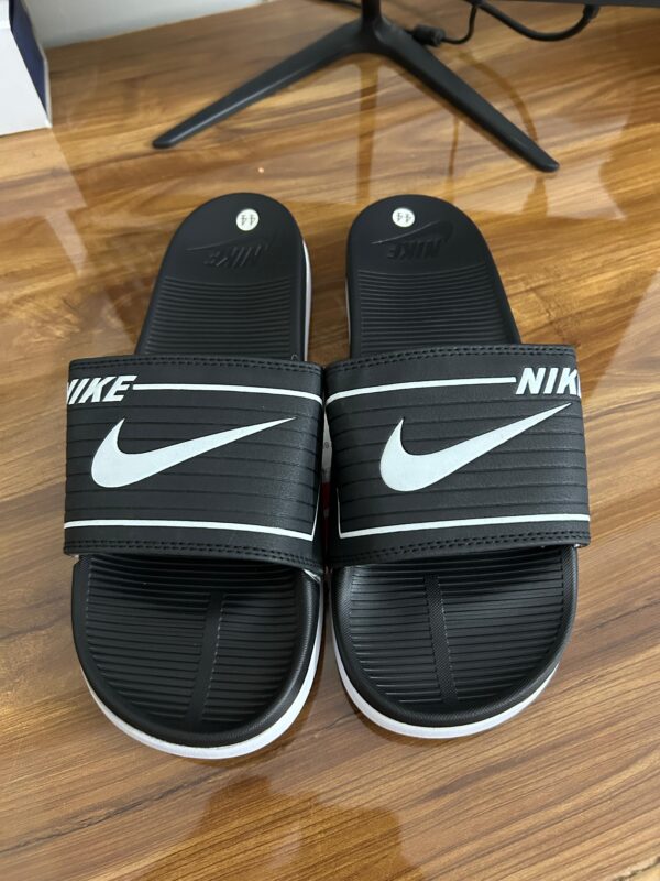 Nike Benassi JDI QS Slides (Black/White) - Image 3