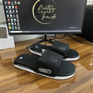 Nike Air Max Cirro Slides (Black/White)
