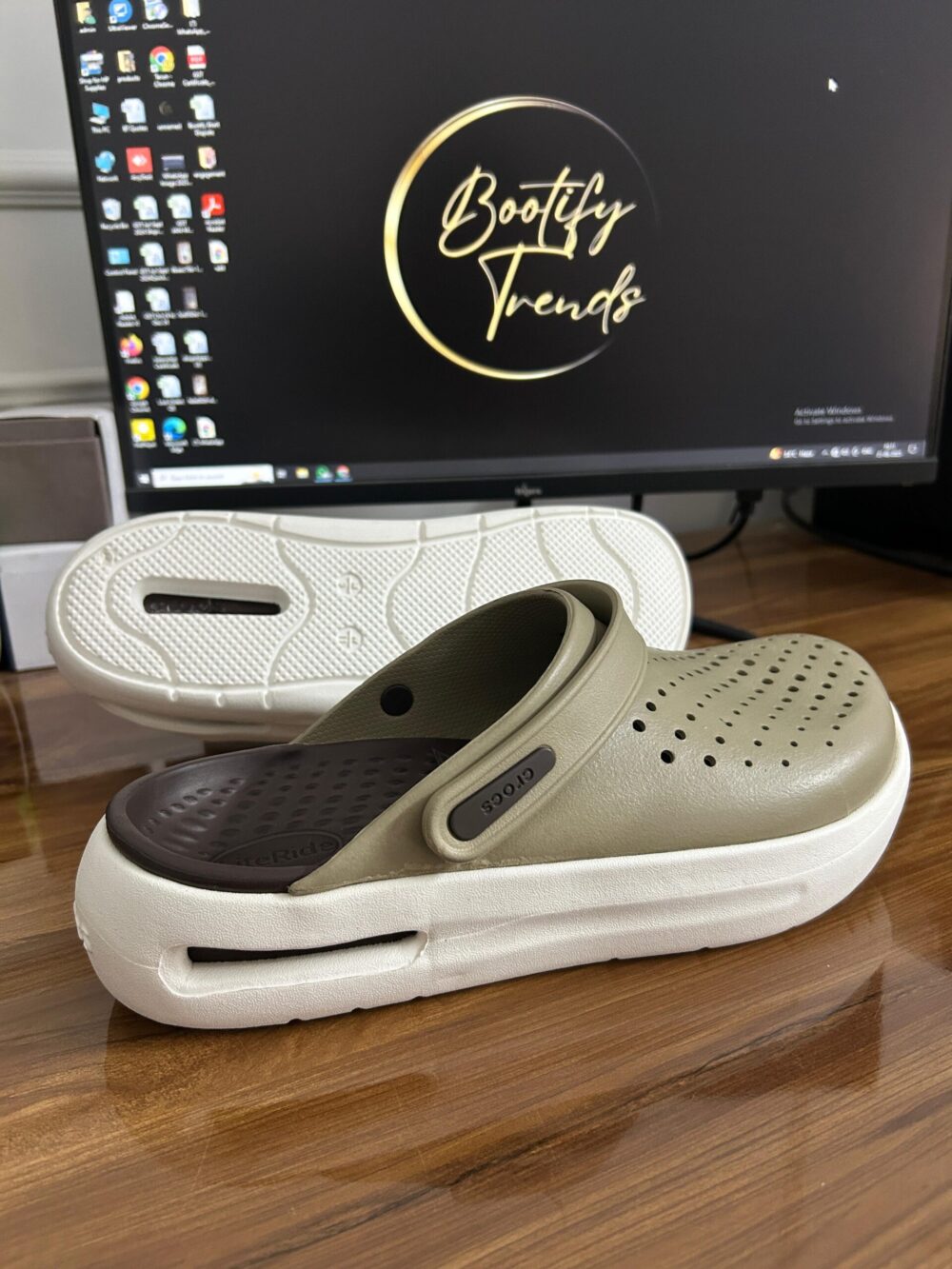 Crocs InMotion Clogs (Brown) - Image 3
