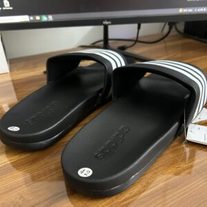 Adidas Adilette Slides (Black/White)