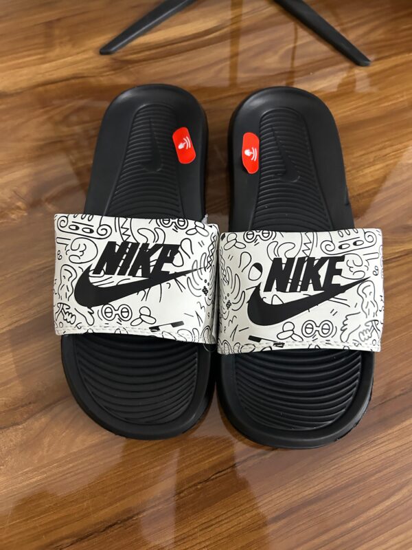 Nike Doodle Slides (Black/White) - Image 2
