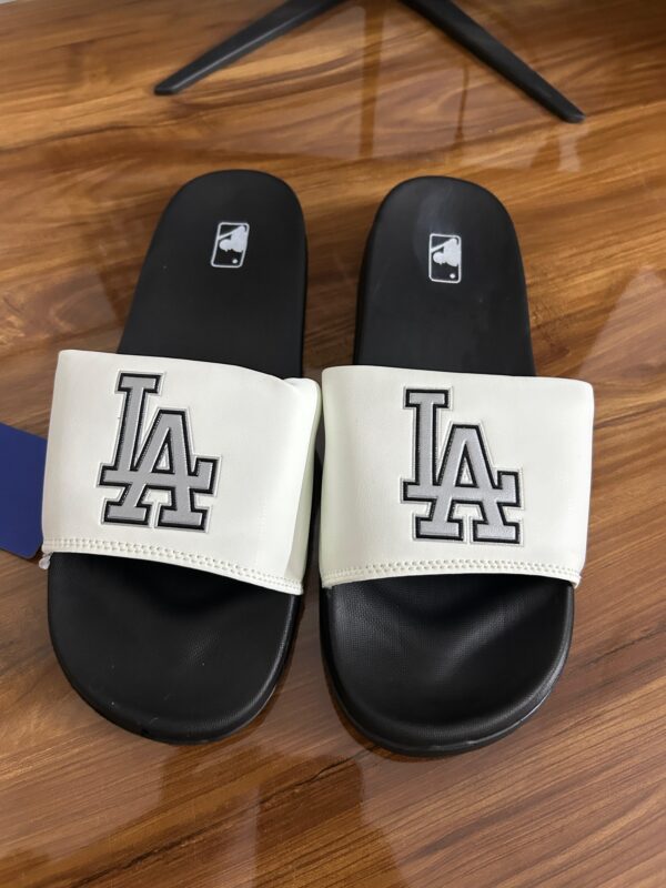 MLB LA Slides (White/Black) - Image 2