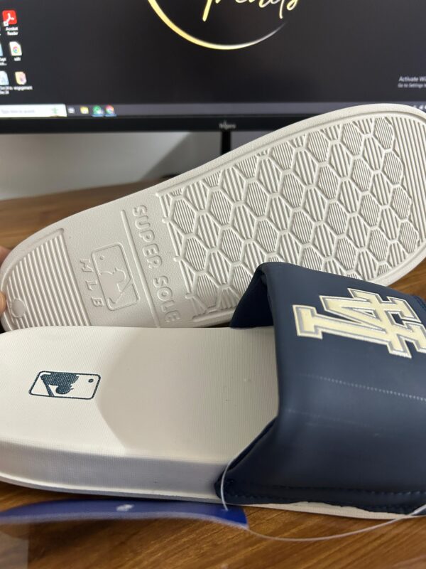 MLB LA Slides (Navy/Beige) - Image 3
