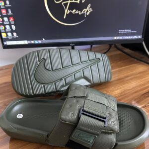Nike Off Court Adjust Sport Wear Slides (Green)