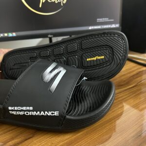 Skechers Hyper Burst Performance Slides (Black)