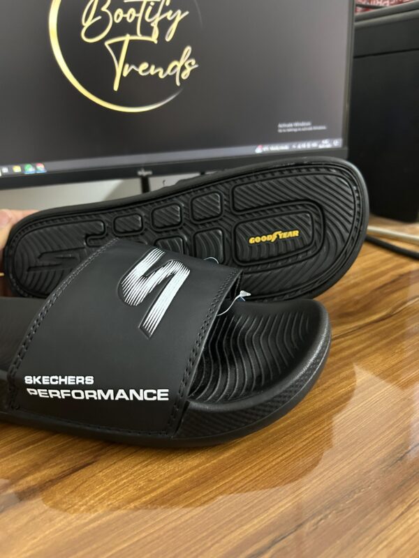 Skechers Hyper Burst Performance Slides (Black) - Image 2