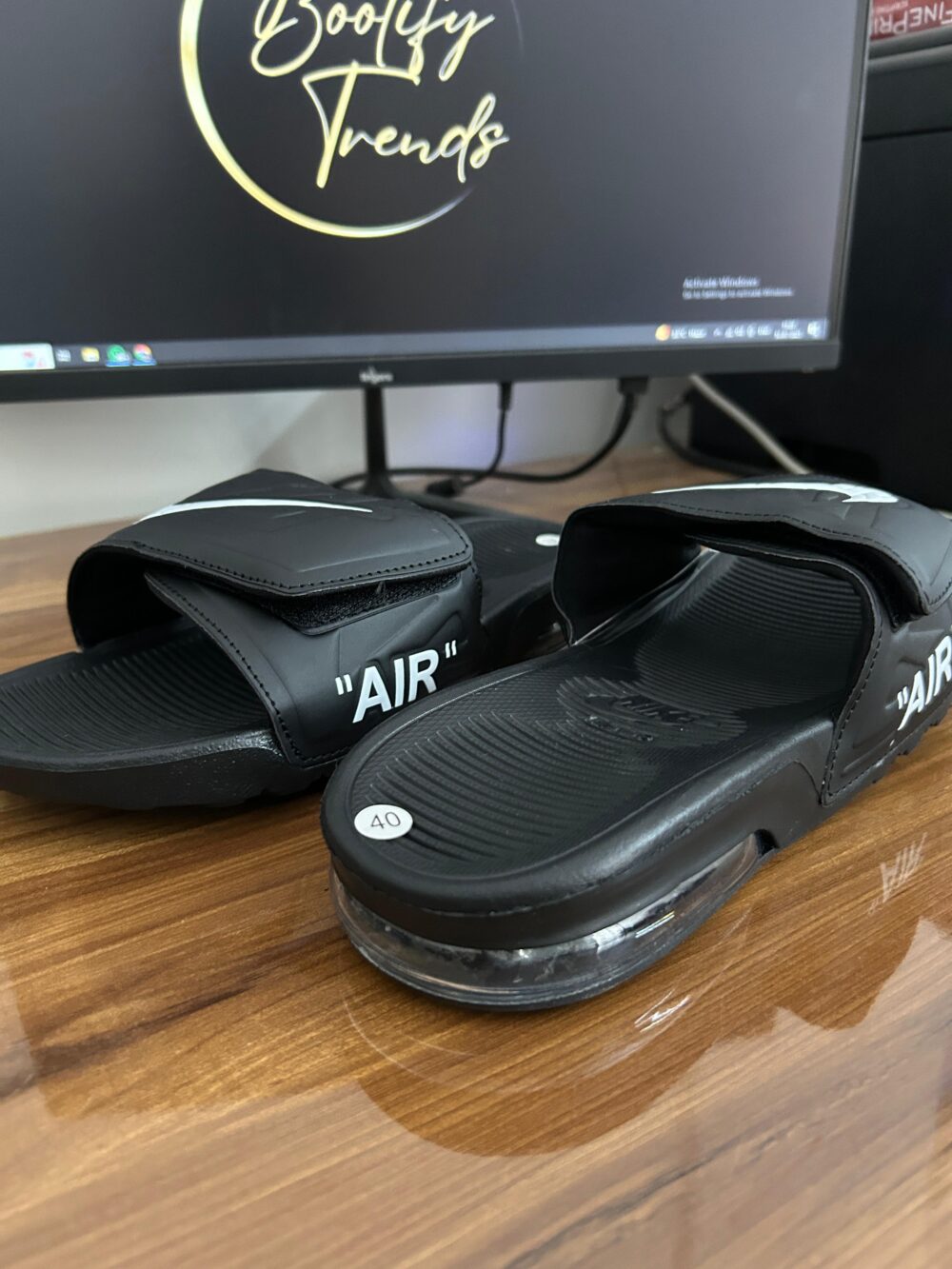 Nike Air Slides (Black) - Image 3